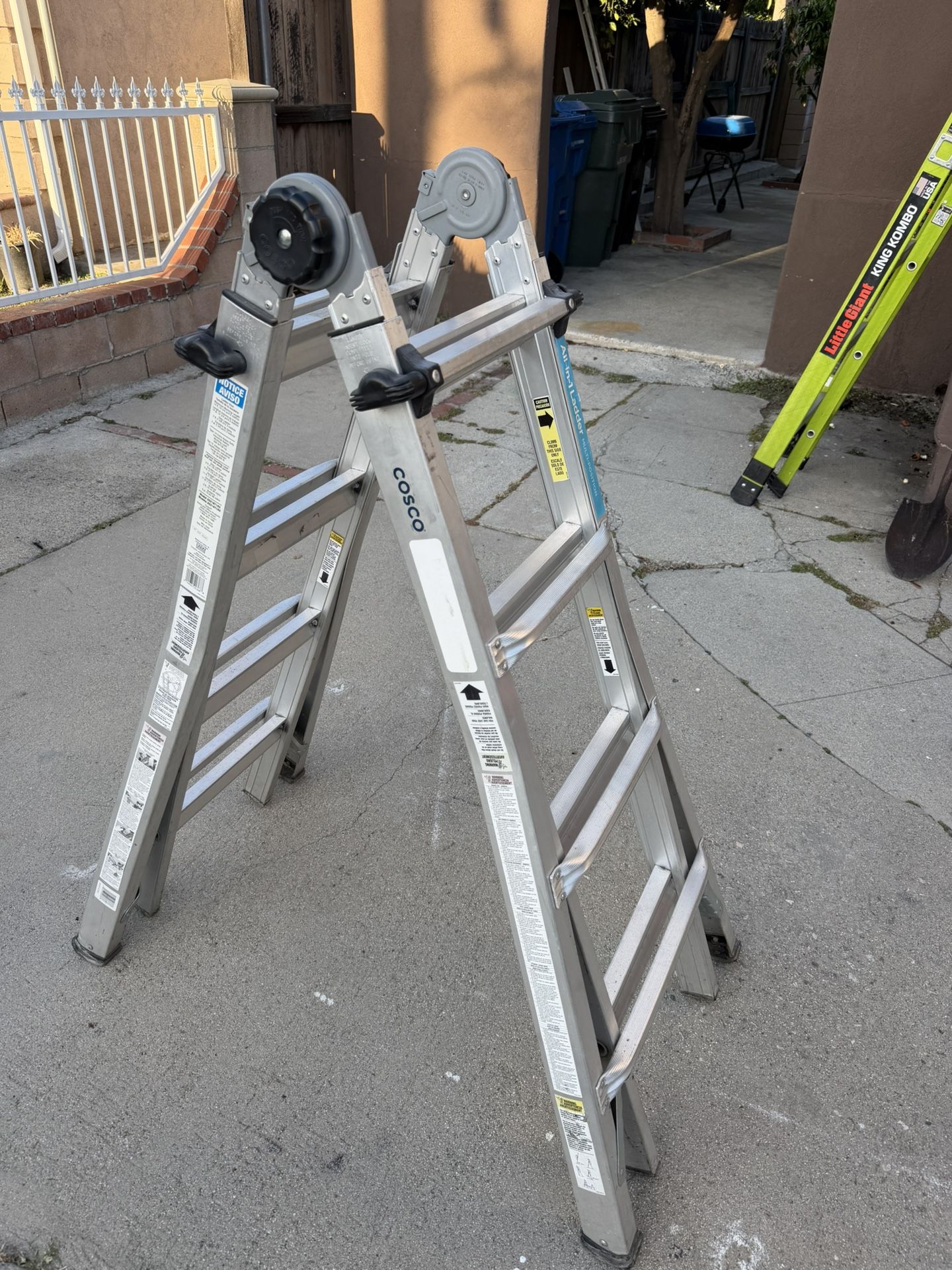 Cosco multi-position ladder (adjustable)