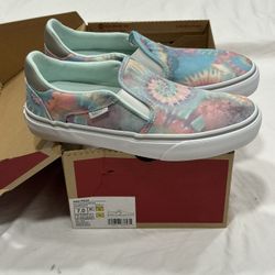 Vans, Tie Dye Soothing Sea Asher Deluxe