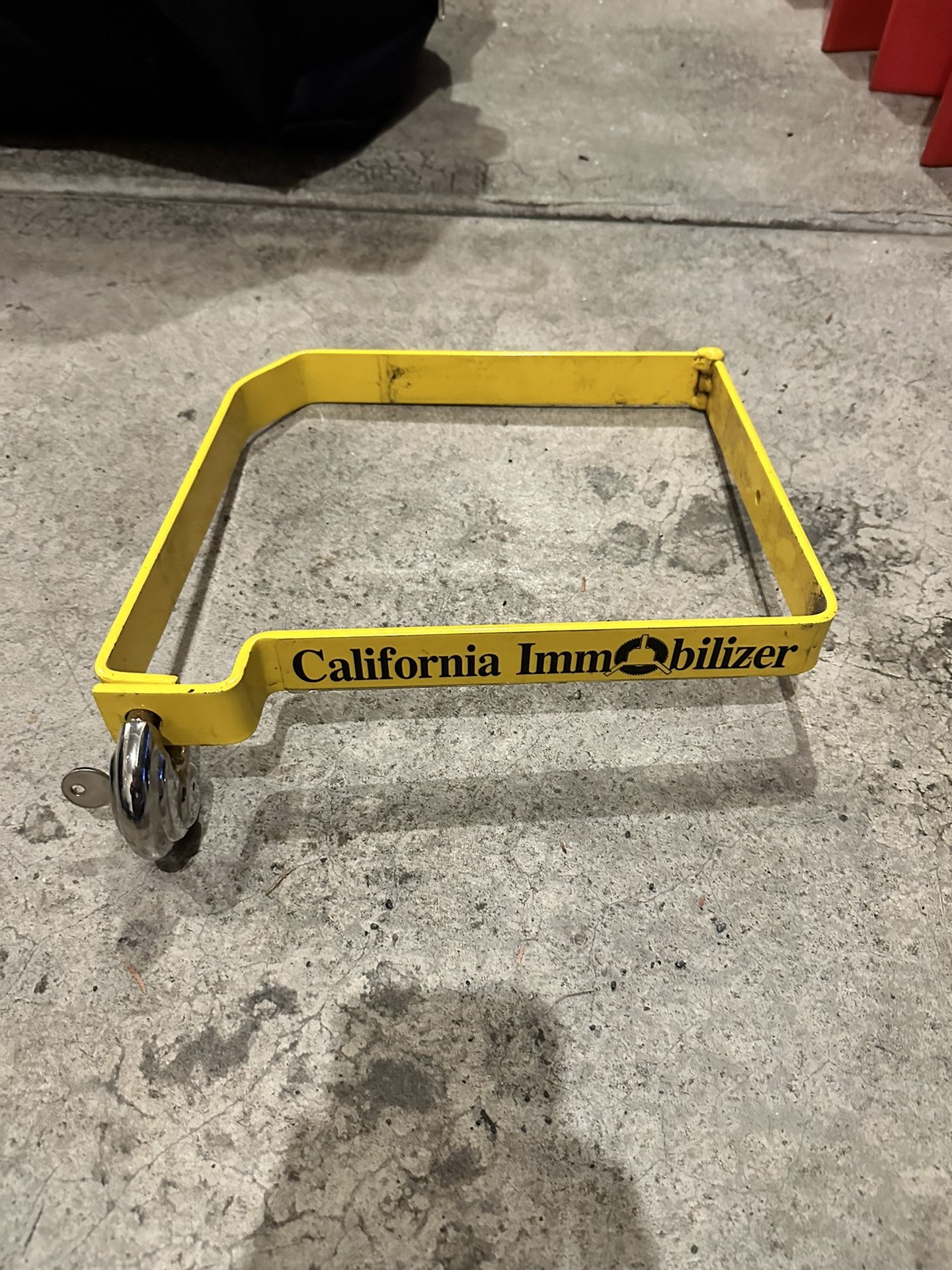 California Immobilized Batter Box Lock