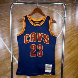 Lebron James 2015/2016 Cleveland Cavaliers #23 Mitchell & Ness HWC Jersey