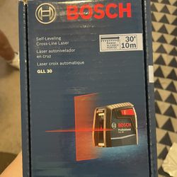 Bosch Self Leveling Cross-line Laser 