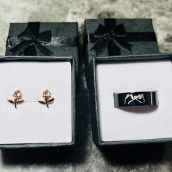 ✨Beautiful Studs & Ring 💝✨