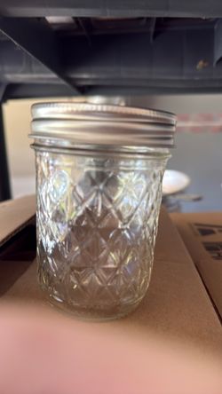 Quart and pint size canning jars