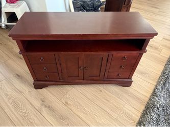 Vintage Wooden TV Stand