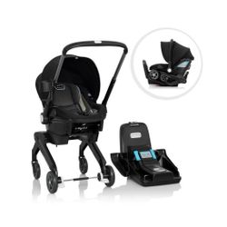 EVENFLO SHYFT DualRide Infant Car Seat and Stroller Combo (Beaufort Black)
