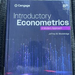 Introductory to Econometrics 8th Edition 