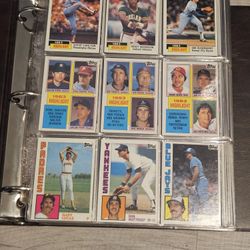 1984 Topps Complete Baseball Card Set 