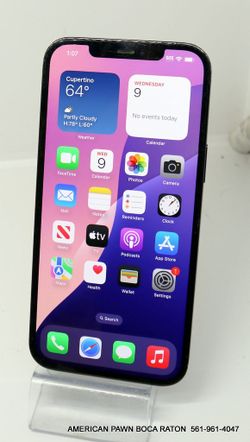  Apple iPhone 12 Pro Max (A2342). 128GB Pacific Blue Unlocked MG913LL/A 