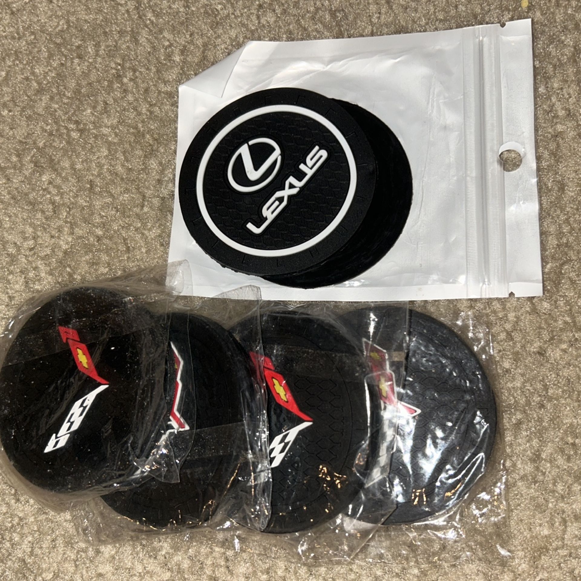 Corvette, Lexus, and Infiniti cup Holder Liner for car
