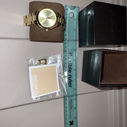 Men’s Michael kors Gold Watch 