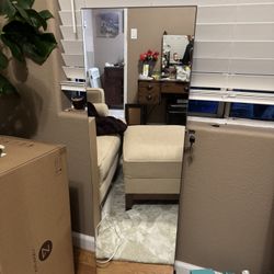 Mirrored Jewelry Armoire