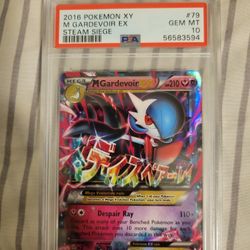 M Gardevoir Ex 2016 Steam Siege PSA 10 And Celebi Vidid Voltage PSA 10