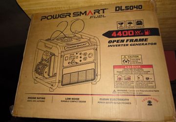 PowerSmart 4400-Watt Powered for Outdoor and Home Use, EPA Compliant Gas Portable Inverter Generator