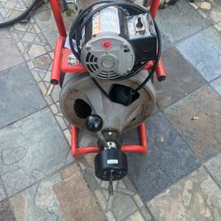 Ridgid Auto Feed Electric Drain Cleaner 100 Ft