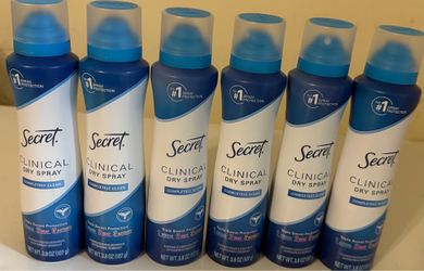 Secret clinical dry spray