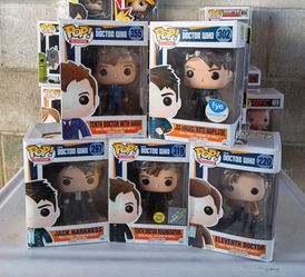 Doctor who Funko Pop collection of five