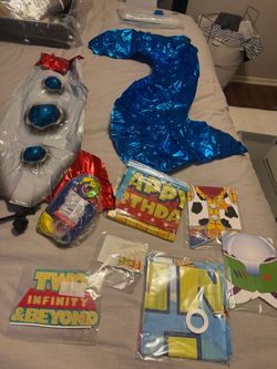 Two infinity and beyond party decor