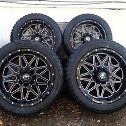 20" Xtreme Force Rims With All Terrain Tires 