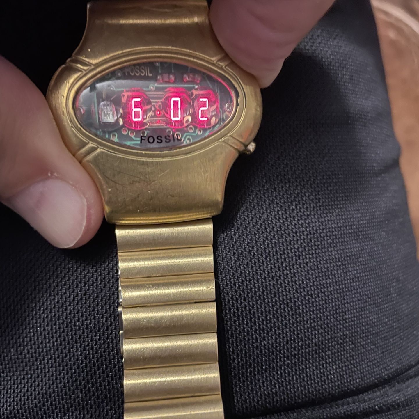 Vintage Fossil 2000 Led Watch for Sale in Houston, TX - OfferUp