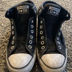 Black High Top Converse 