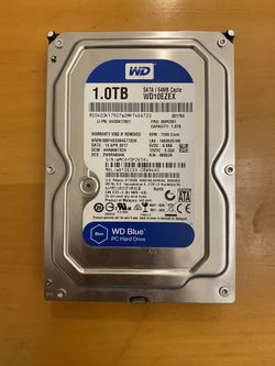 Western Digital Blue Hdd 1TB 7200 rpm