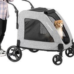 New In Box EchoSmile Extra Large Dog Stroller