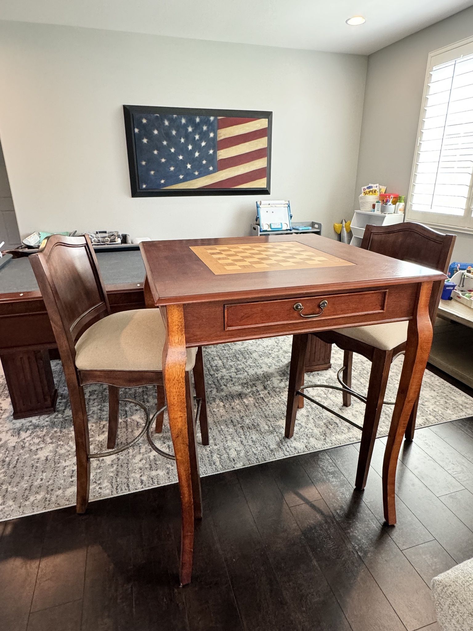 Game Table and Chairs - Custom
