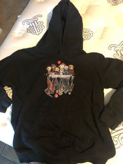 Boys black hoodie