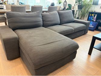 Gray Fabric Couch