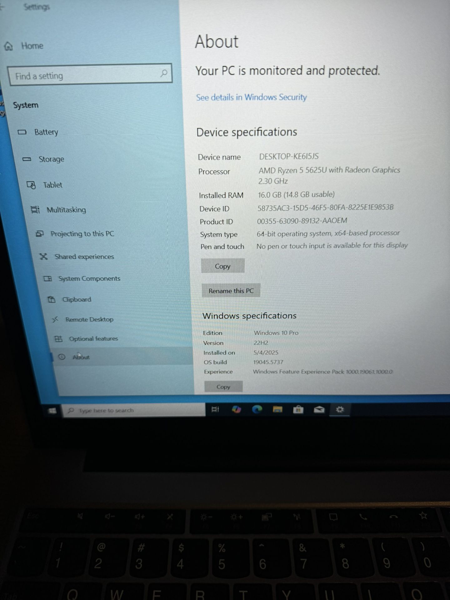 Lenovo ThinkPad E15 Gen 4