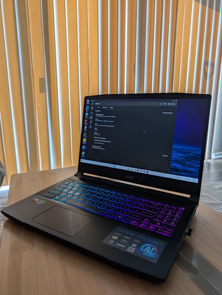 MSI KATANA RTX 4070 Gaming Laptop