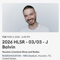 J Balvin Houston Concert