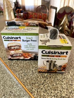Outdoor grilling Cuisinart pieces $8 each