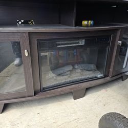 TV Stand With Heater