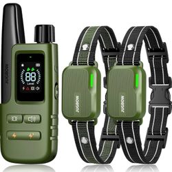  Dog Shock Collar 2 Dogs (10-120Lbs) - 4200FT Dog Training Collar with Remote IPX7 Waterproof Electric Collar with 4 Training Modes, Security Lock, Re