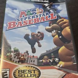 Mario Superstar Baseball Nintendo Gamecube 
