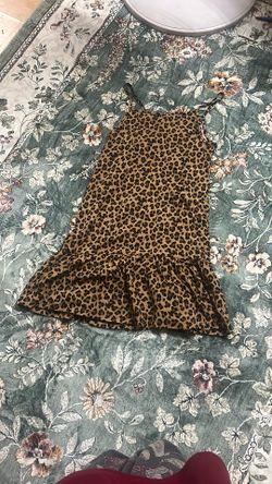 Leopard Print Dress 