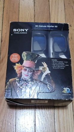 Sony 3D Deluxe Starter Kit with 2 Pairs of Glasses