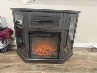 Corner Tv Stand With Fireplace