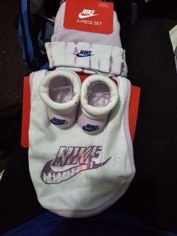 Brand New Nike 3-piece Suits.  0 To 6 Months