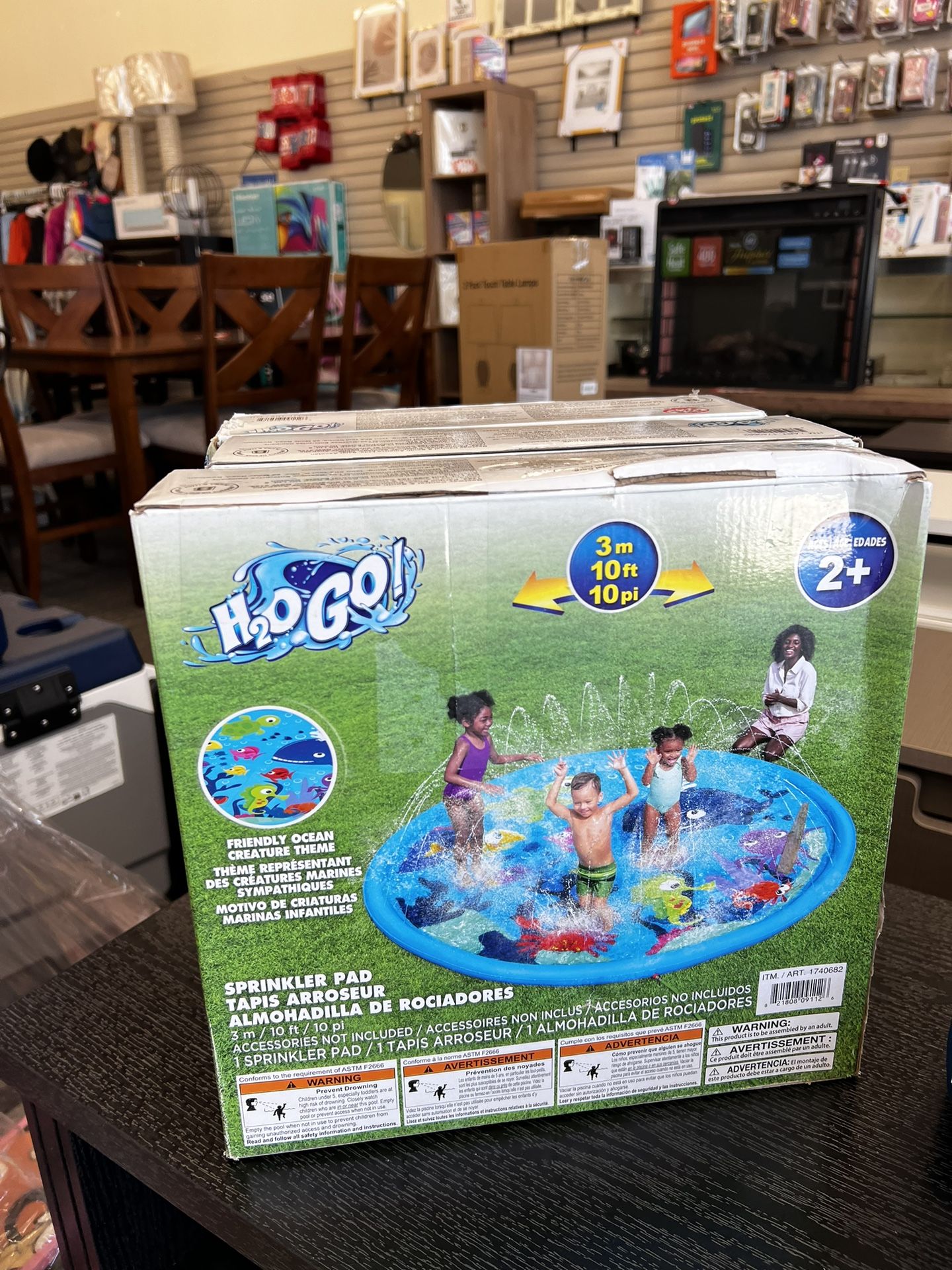 Under the Sea 10' Splash Pad