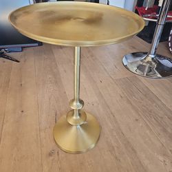 Golden side table