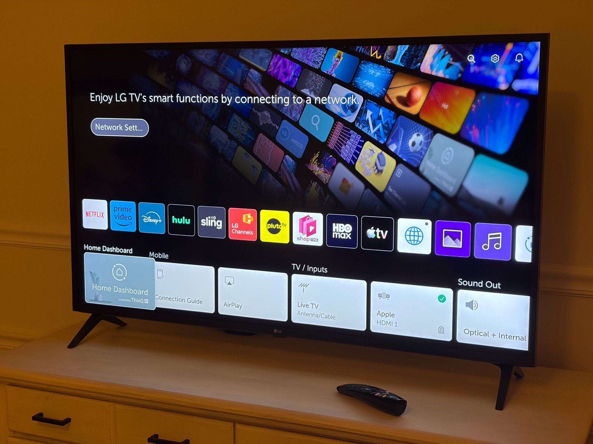 50” LG 4k TV