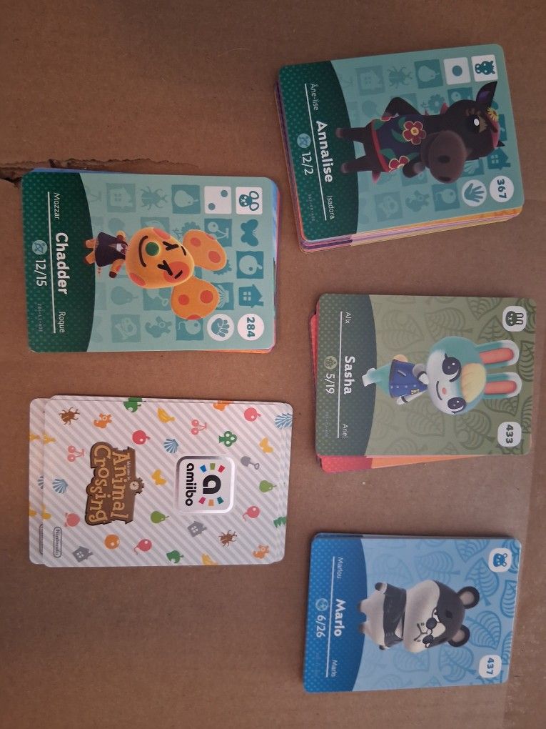 Animal Crossing amiibo Cards