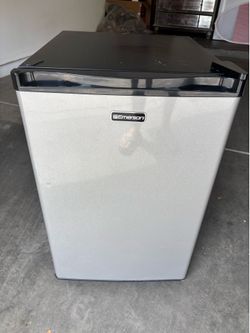 Emerson Mini Fridge - Compact Refrigerator, Works Great