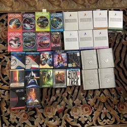 Star Trek Seasons And Movie Collection Lot