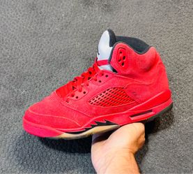 Jordan 5 Retro ‘Red Suede’ GS 2017 (Sz 5Y/6.5W)