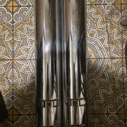 PAIR OF HARLEY Chrome MUFFLERS (contact info removed)6