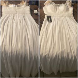 White Long Dress 