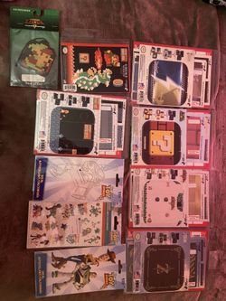 Zelda/ Super Mario Nintendo skins & toy story stickers